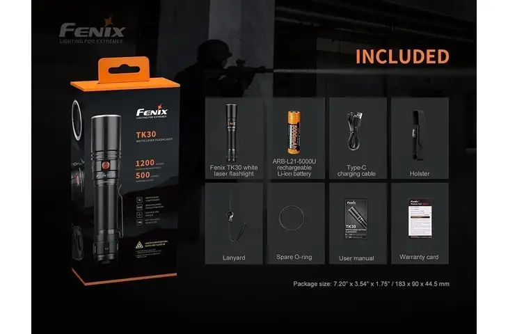 Fenix TK30 White Laser Flashlight - view 16
